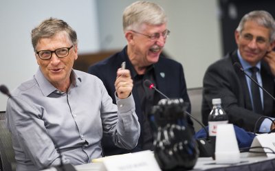 Bill Gates with NIH Francis Collins and NIAID Anthony Fauci.jpg