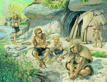 إنسان «نياندرتال» عاش على الأرض قبل 30 إلى 130 ألف سنة.jpg