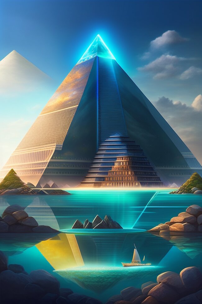 Atlantis and the crystal pyramids.jpg